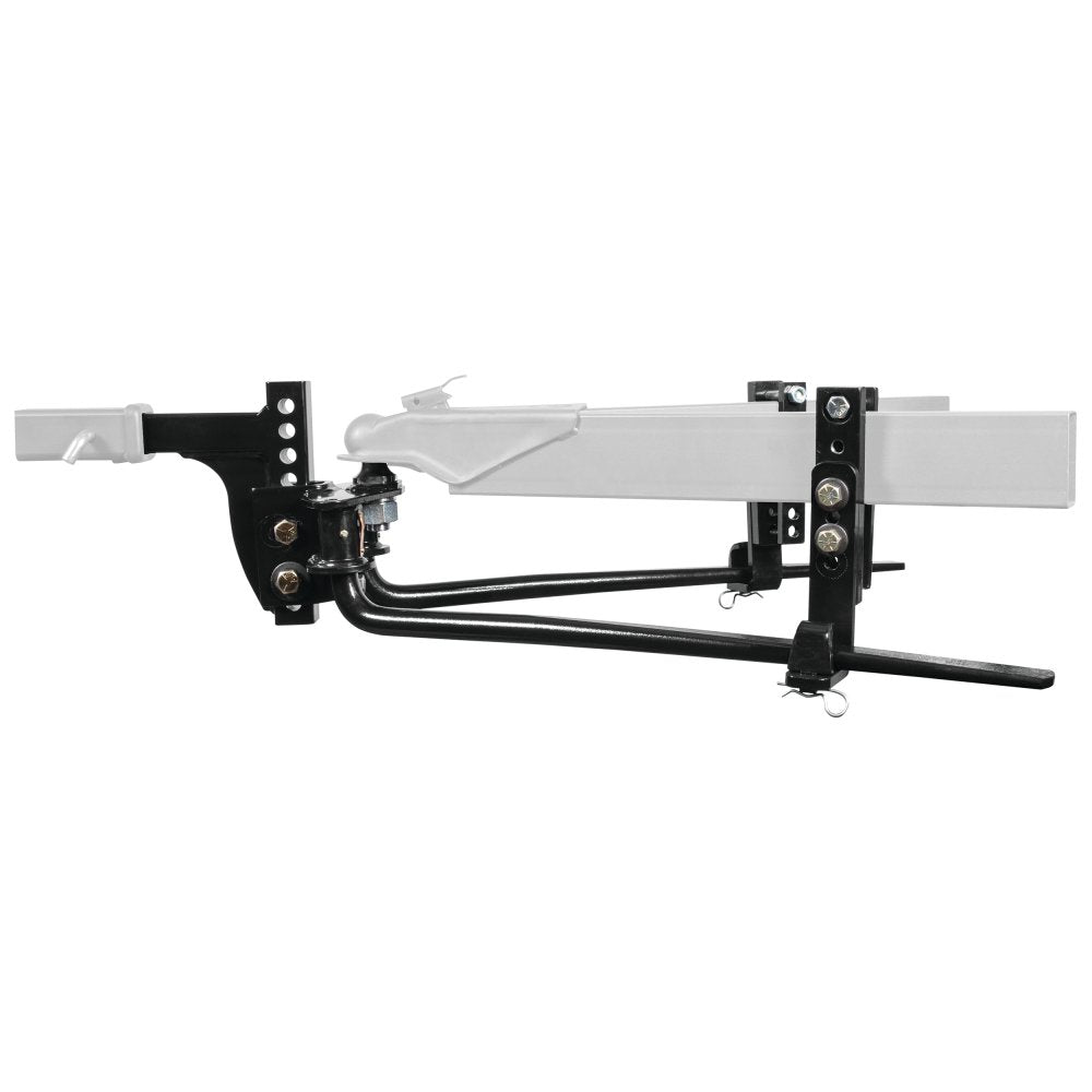 Reese 49912 Integrated Sway Control Weight Distribution Hitch Kit – 8,000 lb Capacity, Shank Included