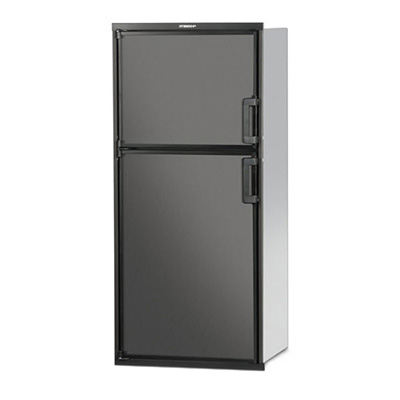 Dometic Americana II DM2872LBF1 8 Cu. Ft. 2-Way RV Refrigerator – Left Hand Hinge with Cooling Fan (9600007213)