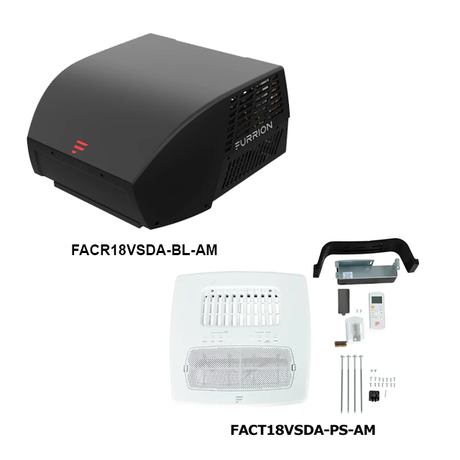 Furrion Chill Cube Bundle - FACR18VSDA-BL-AM - FACT18VSDA-PS-AM