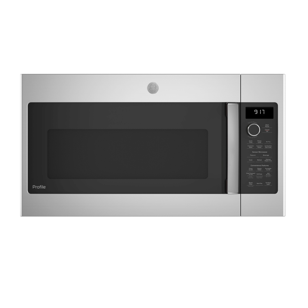 GE Profile 1.7 Cu. Ft. Convection OTR Microwave Oven - Stainless - PVM9179SRSS