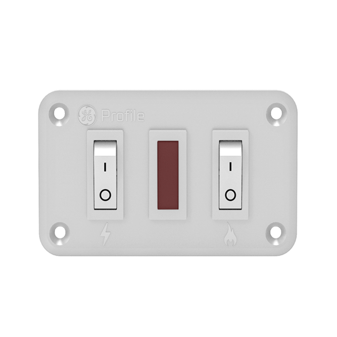 GE Appliances RV Dual Fuel Toggle Control – Electric & Gas – White – PMCSRS