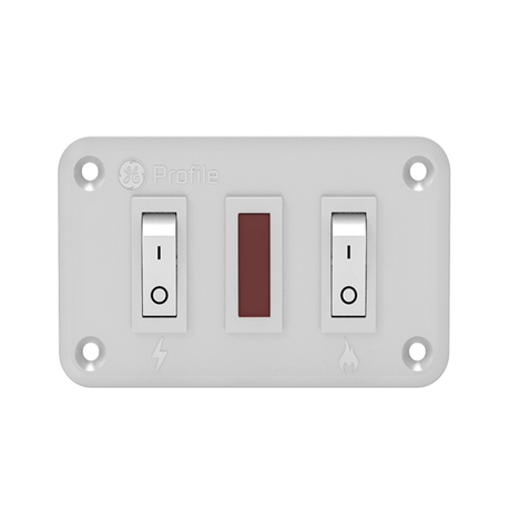 GE Appliances RV Dual Fuel Toggle Control – Electric & Gas – White – PMCSRS