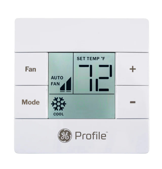 GE RGRWT2W Single-Zone Wall Thermostat – White