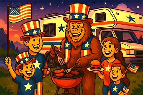 Red, White & Road-Ready: Essential RV Parts for Your 4th of July Getaway