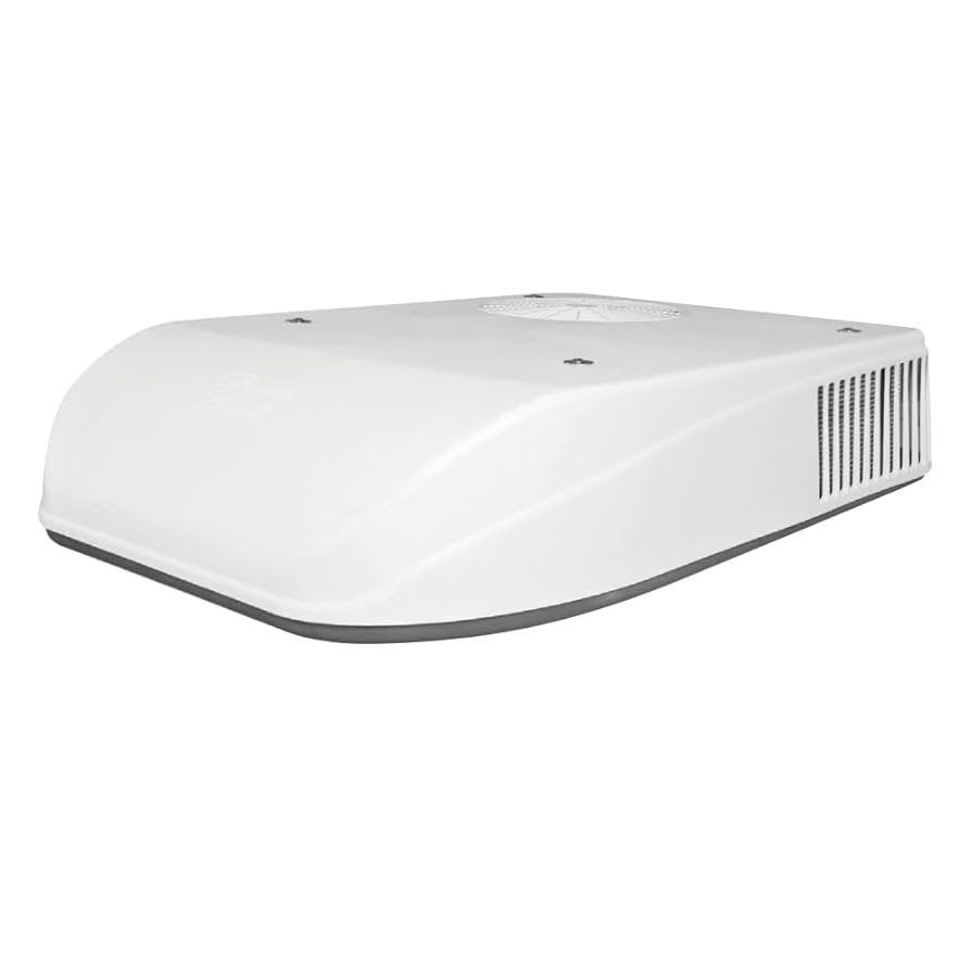 Coleman-Mach MACH 8 Plus 15,000 BTU Rooftop RV Air Conditioner – Arctic White – 47204-076