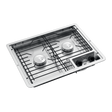 Dometic 2-Burner Drop-In Gas Cooktop, Stainless - 9108917580