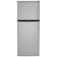 GE 9.8 Cu. Ft. 12V DC Power Compressor Top-Freezer Refrigerator, Stainless Steel - GPV10FSNSB-R