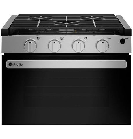 GE Profile 17" Drop-In RV Gas Range, Stainless - PLD617RTSS