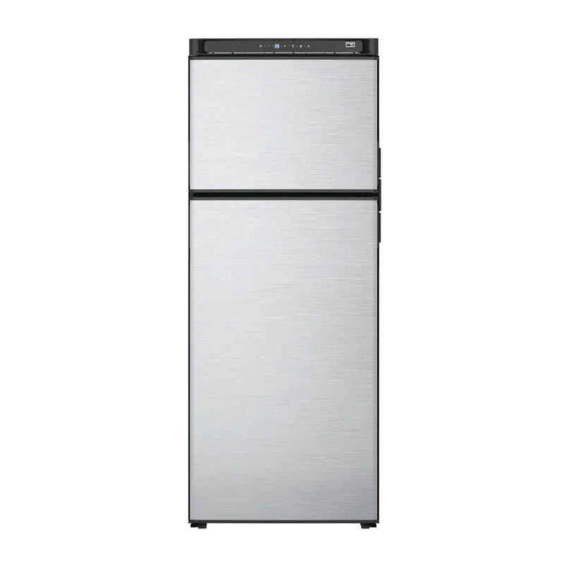 Refrigerador con compresor de CC de 12 V y 10 pies cúbicos de Norcold Polar, bisagra derecha, acero inoxidable / 50-N10DCSSR