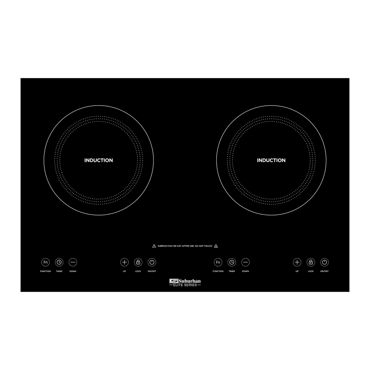 Suburban Dual Element Induction Cooktop / 3309A