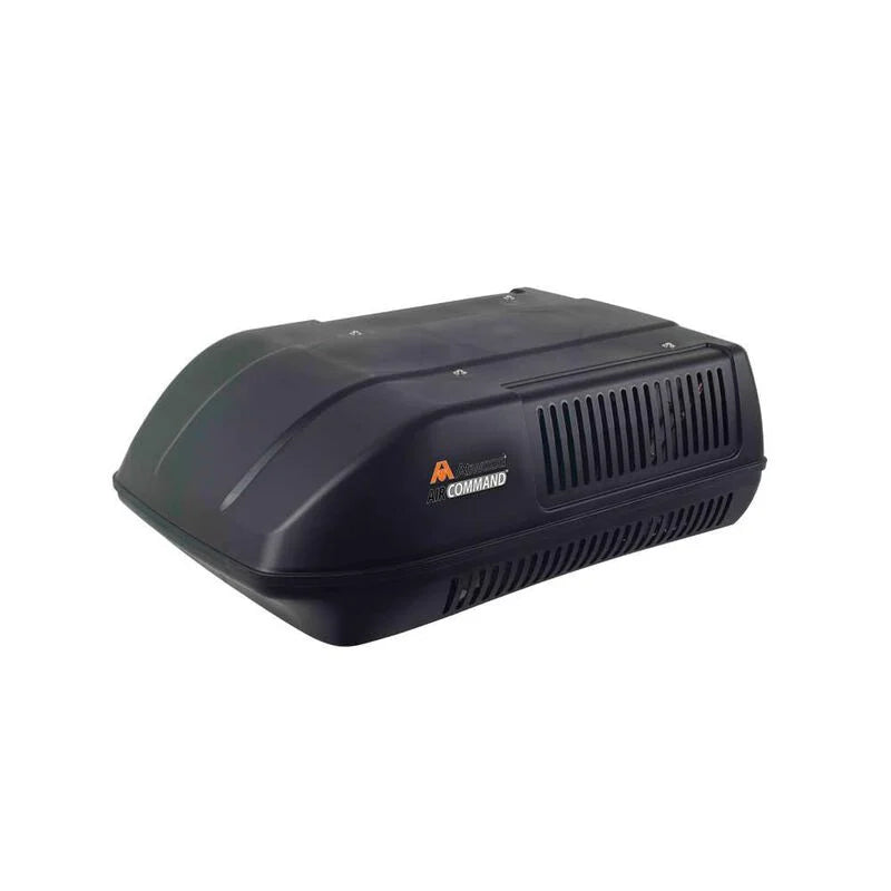 Atwood Air Command RV Air Conditioner - 15,000 BTU - Black with Heat Pump - Top Unit Only - 15033