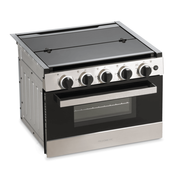 Dometic 3-Burner Built-In Gas Range, Brushed Stainless Steel / 9610002671