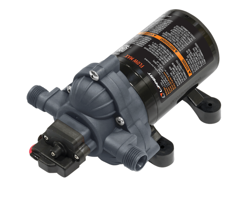 Lippert Flow Max Water Pump 12 Volt 3.0 GPM 50 PSI - 689052