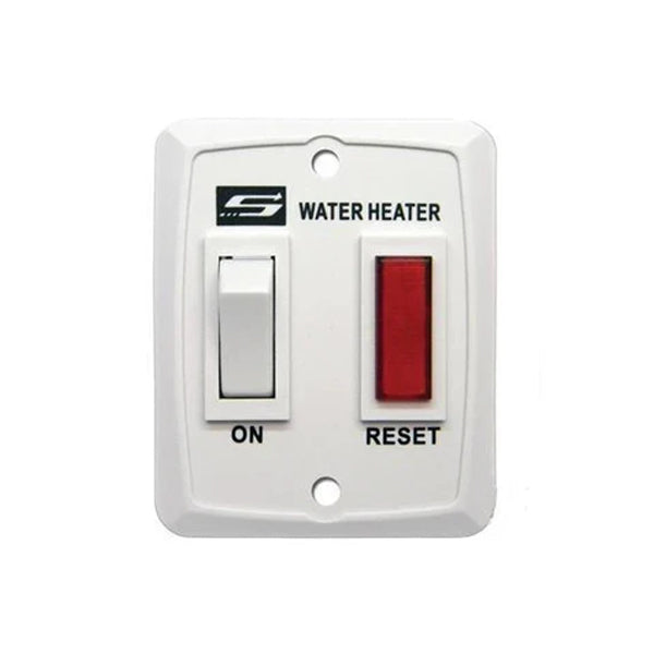 Suburban Water Heater On/Off Switch - White 233495, 232589, 620006